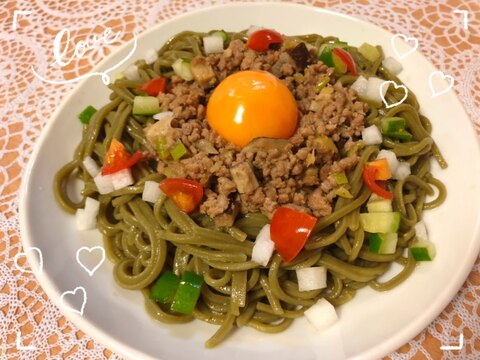 ✧柿葉うどんでジャージャー麺✧